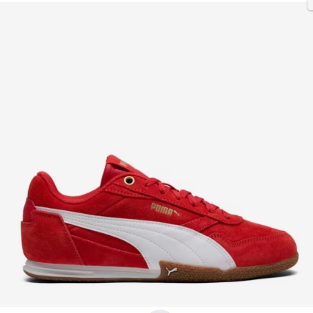 Red Puma Statement Sneakers